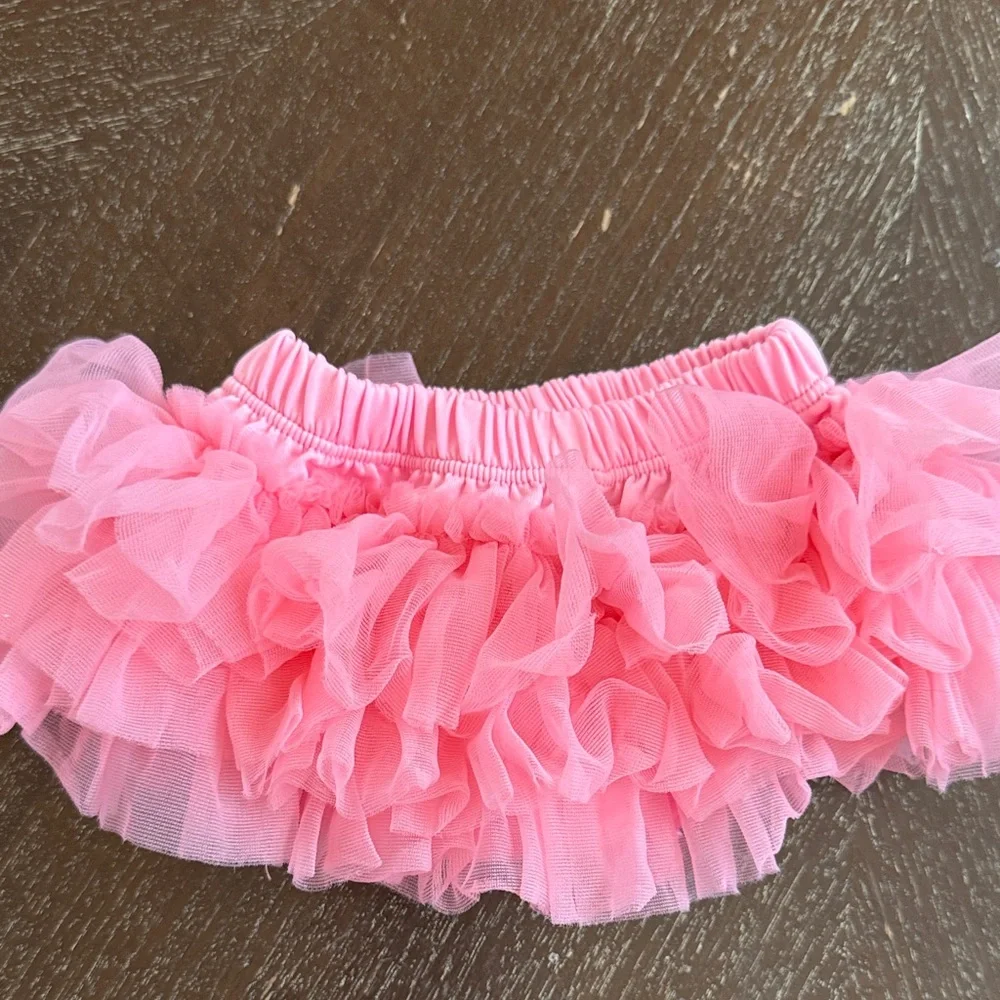 Danzy Pink Tulle Diaper Cover